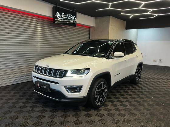 JEEP COMPASS 2.0 16V FLEX LIMITED AUTOMÁTICO JEEP COMPASS 2.0 16V FLEX LIMITED AUTOMÁTICO